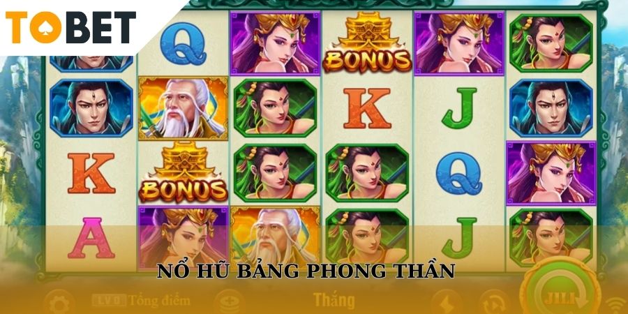 Tham gia quay thưởng bảng phong thần tại JILI nổ hũ