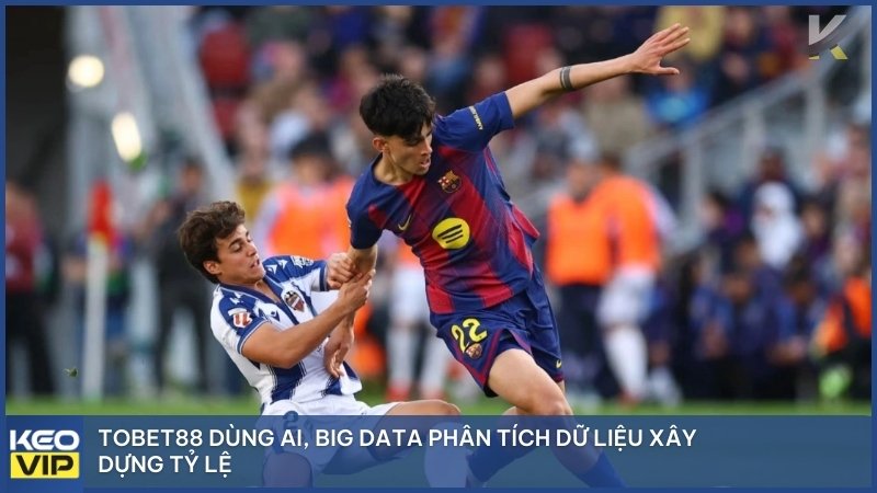 TOBET88 dùng AI, Big Data phân tích dữ liệu xây dựng tỷ lệ.